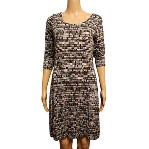 Cynthia Rowley Black and White Stretchy Dress
